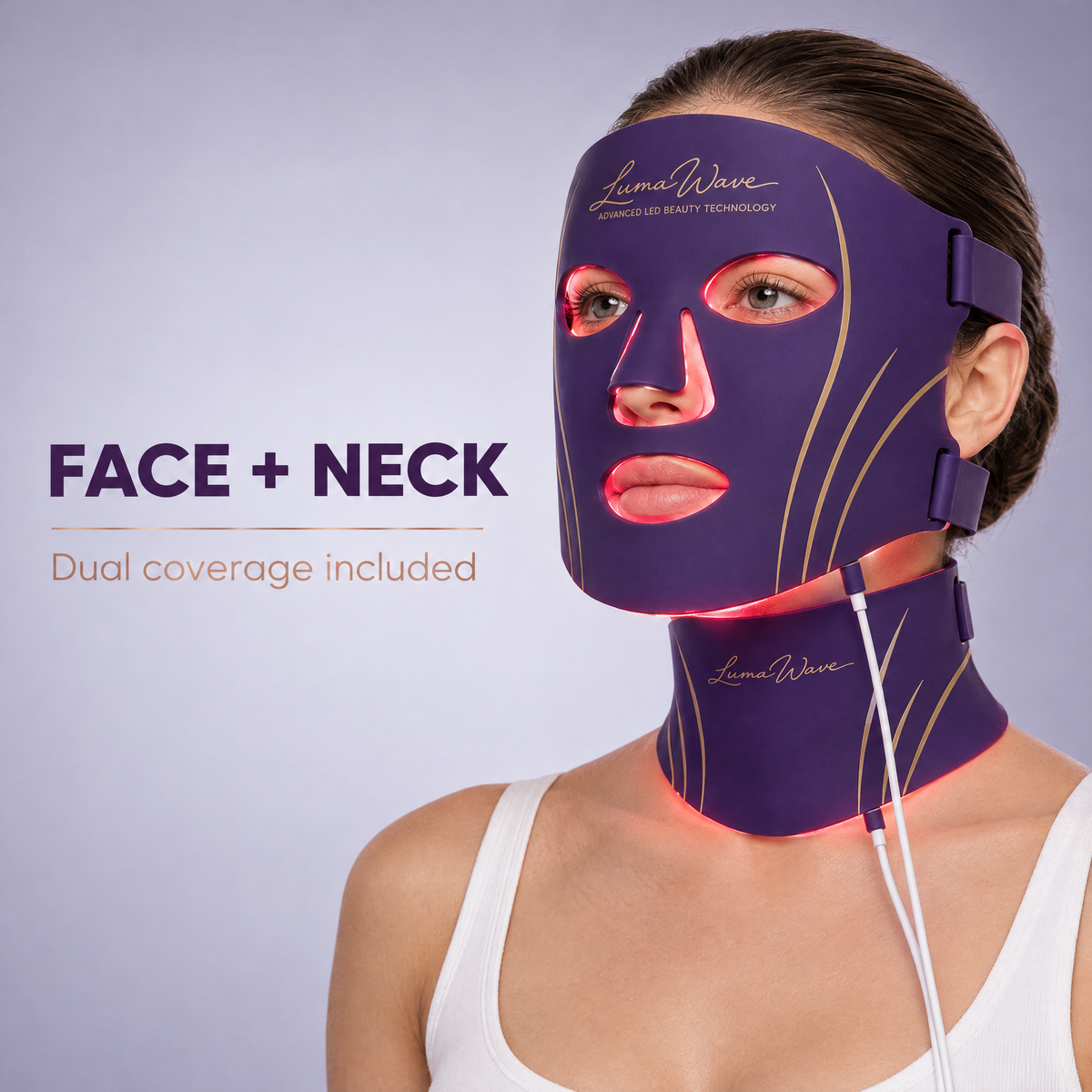LumaWave 7-Colour LED Facial Therapy Mask