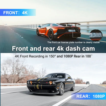 VegaDrive - 4K Full HD Smart Dash Camera