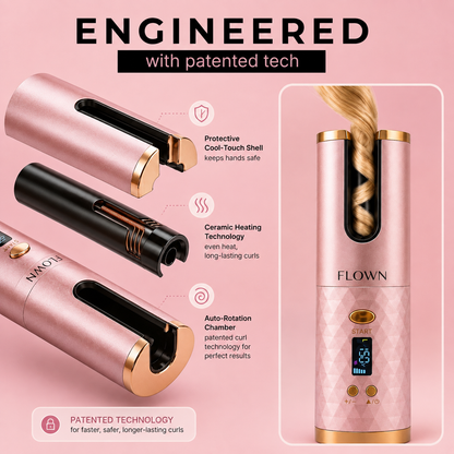 CurlWave Pro — Cordless Auto Hair Curler