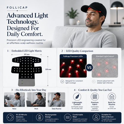 Follicap LED Hair Growth Therapy Cap