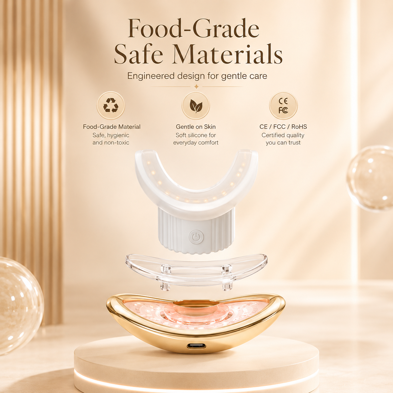 Roselle LED Lip Therapy Device