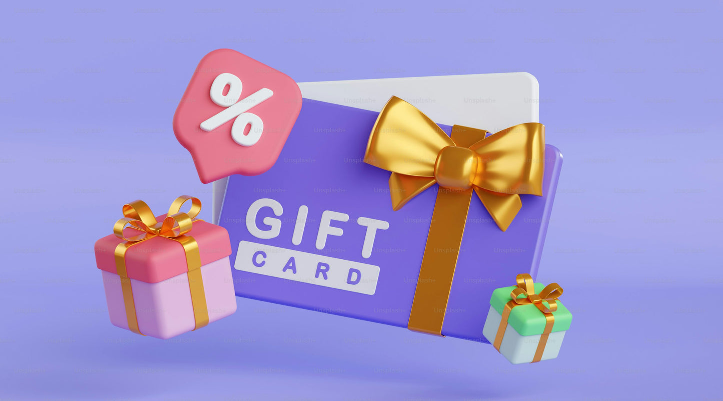 Gift Card (Worth AU$ 100)