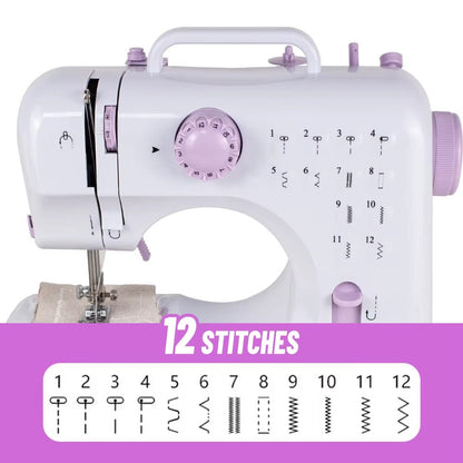 StitchEase Pro 12 – Portable Electric Sewing Machine