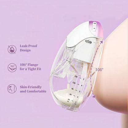 NurturaFlow Wearable Breast Pump – Hands-Free, Quiet & Rechargeable