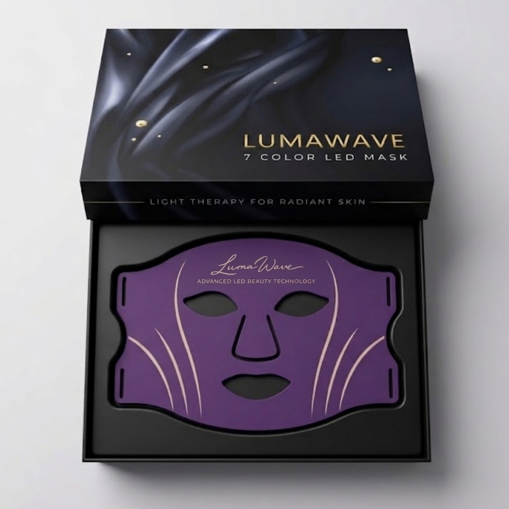 LumaWave 7-Colour LED Facial Therapy Mask