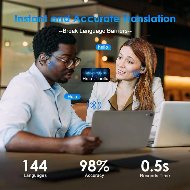 LinguaBuds AI-Featured Earbuds